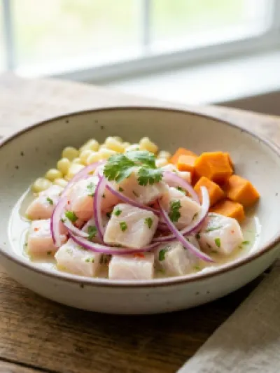 Peruvian Fish Ceviche