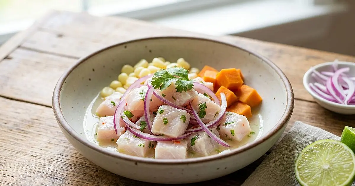 Peruvian Fish Ceviche