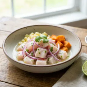 Peruvian Fish Ceviche