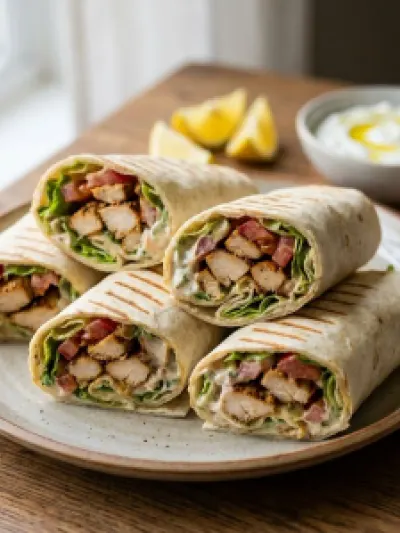Chicken Shawarma Wraps