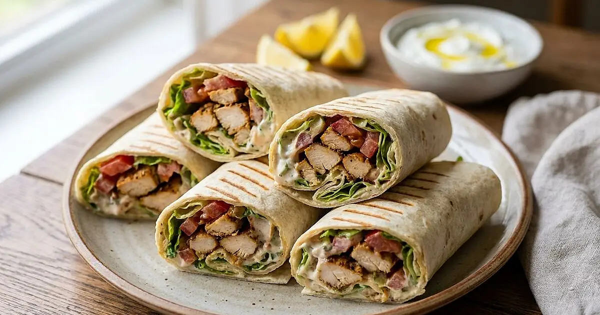 Chicken Shawarma Wraps