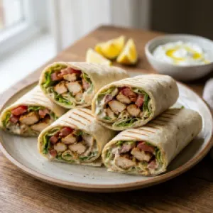Chicken Shawarma Wraps