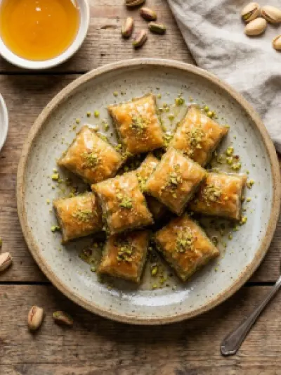 Pistachio Baklava