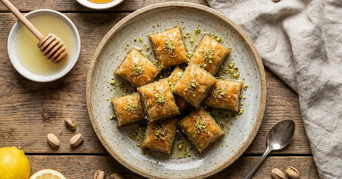 Pistachio Baklava