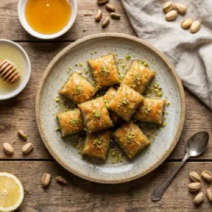 Pistachio Baklava