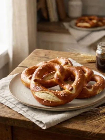 Bavarian Soft Pretzels