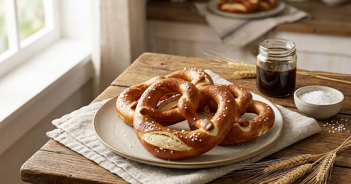 Bavarian Soft Pretzels