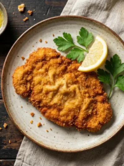 Crispy Pork Schnitzel