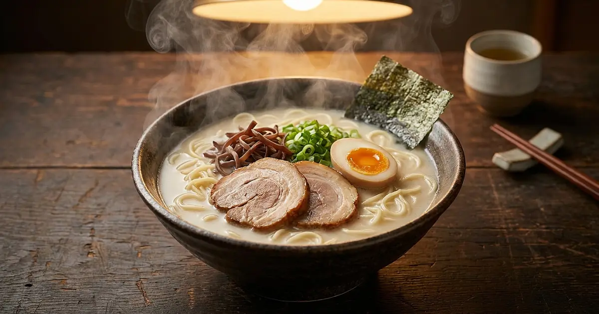 Tonkotsu-Style Ramen at Home